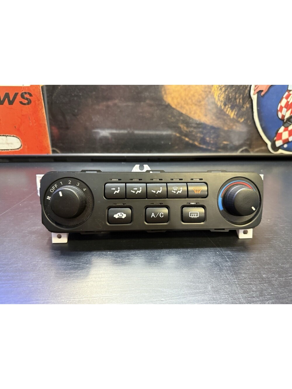 1998–2002 Honda Accord Manual A/C Heater Climate Control Panel